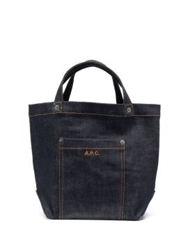 A.P.C. Mini Thais Jeans-Shopper - Blau von A.P.C.