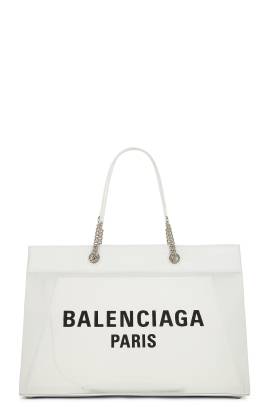 Balenciaga TASCHE DUTY FREE in Weiß & Schwarz - White. Size all. von Balenciaga