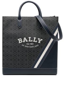 Bally Celmas Shopper mit Monogramm-Print - Schwarz von Bally