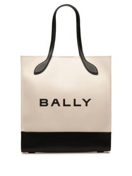 Bally Handtasche mit Logo-Print - Nude von Bally