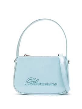 Blumarine Mini-Tasche mit Logo - Blau von Blumarine