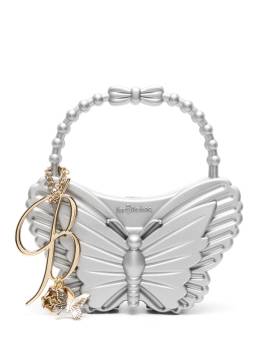 Blumarine x forBitches Handtasche mit Schmetterlingsform - Silber von Blumarine
