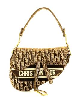 Christian Dior Pre-Owned 2020 Oblique Satteltasche - Braun von Christian Dior