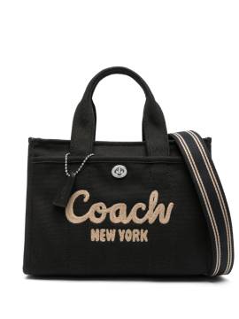 Coach Shopper mit Logo-Stickerei - Schwarz von Coach