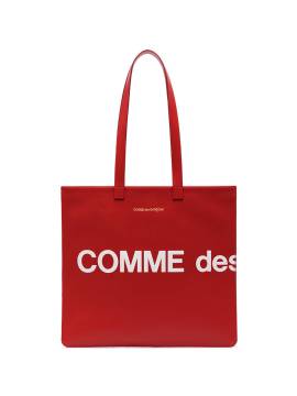 Comme Des Garçons Wallet Shopper mit Logo-Print - Rot von Comme des Garcons