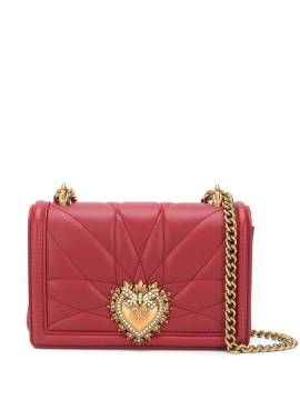 Dolce & Gabbana 'Devotion' Umhängetasche aus Leder - Rot von Dolce & Gabbana