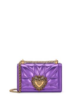 Dolce & Gabbana Devotion Schultertasche - Violett von Dolce & Gabbana