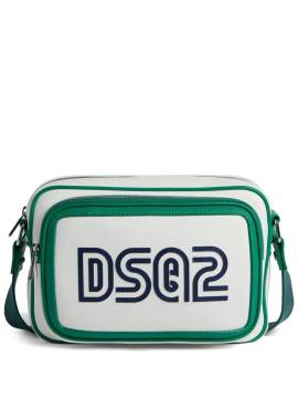 Dsquared2 Schultertasche mit Logo-Print - Weiß von Dsquared2