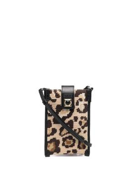 ETRO Tasche mit Leoparden-Print - Nude von ETRO