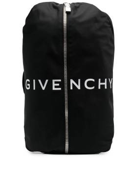 Givenchy G-zip Rucksack mit Logo-Print - Schwarz von Givenchy