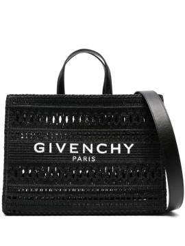 Givenchy Mittelgroße Handtasche aus Bast - Schwarz von Givenchy