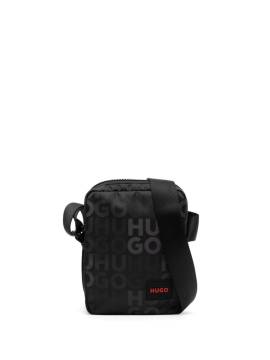 HUGO Kuriertasche mit Logo-Applikation - Schwarz von HUGO