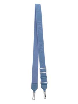 LOEWE logo-embellished bag strap - Blau von LOEWE