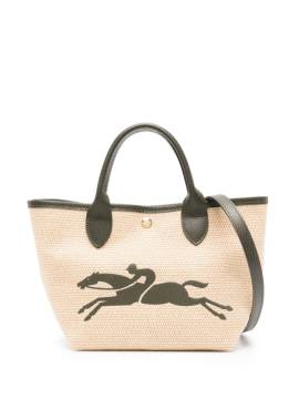 Longchamp Kleine Le Panier Pliage Handtasche - Braun von Longchamp