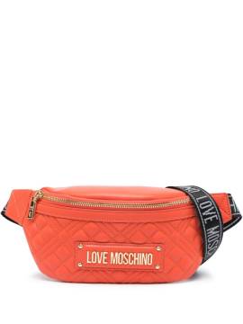 Love Moschino Gesteppte Handtasche - Orange von Love Moschino