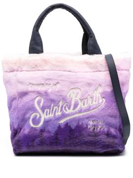 MC2 Saint Barth Colette Handtasche aus Faux Fur - Violett von MC2 Saint Barth