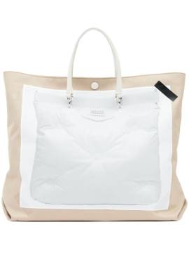 Maison Margiela Glam Slam Handtasche mit Trompe-l'oeil-Print - Weiß von Maison Margiela
