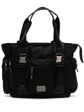 Makavelic Handtasche mit Reißverschlussfächern - Schwarz von Makavelic