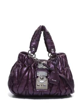 Miu Miu Pre-Owned Handtasche mit Matelassé-Effekt - Violett von Miu Miu Pre-Owned