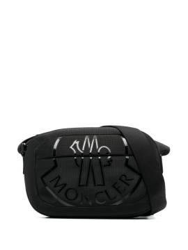 Moncler Kameratasche mit Logo-Print - Schwarz von Moncler