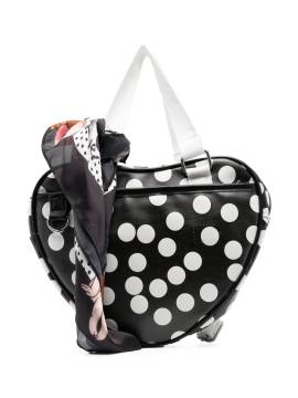Monnalisa Handtasche in Herzform mit Polka Dots - Schwarz von Monnalisa