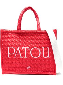 Patou Große Patou Handtasche mit Steppung - Rot von Patou