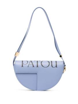 Patou Schultertasche mit Logo-Print - Blau von Patou