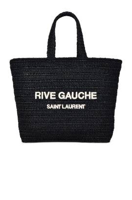 Saint Laurent TASCHEN RIVE GAUCHE in Nero & Crema Soft - Black. Size all. von Saint Laurent