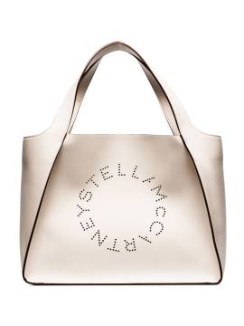 Stella McCartney Shopper mit Stella-Logo - Weiß von Stella McCartney