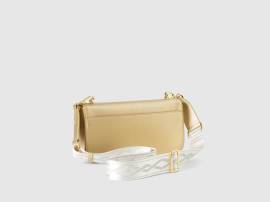 Benetton, Mittelgroße Be Bag In Gold, taglia OS, Gold, female von United Colors of Benetton