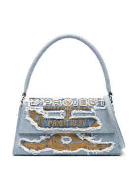 Y/Project Paris' Best denim shoulder bag - Blau von Y/Project