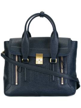 3.1 Phillip Lim Mittelgroße 'Pashli' Satteltasche - Blau von 3.1 Phillip Lim