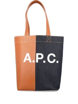 A.P.C. Axel Tote Bag - Braun von A.P.C.