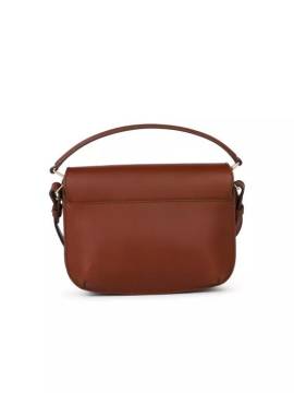 A.P.C. Crossbody Bags - Small 'Sarah' Brown Leather Bag - Gr. unisize - in Braun - für Damen von A.P.C.