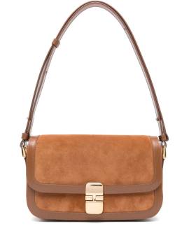 A.P.C. Grace Schultertasche - Braun von A.P.C.