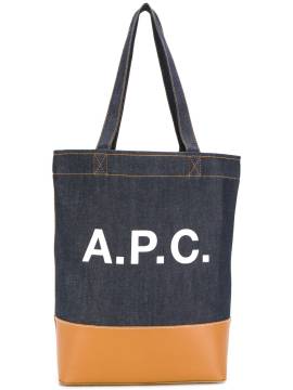 A.P.C. Handtasche aus Denim - Blau von A.P.C.