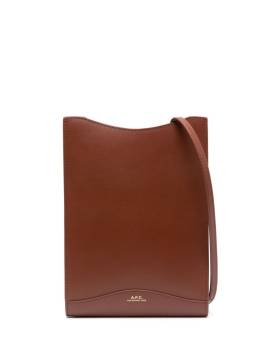 A.P.C. Jamie Schultertasche - Braun von A.P.C.