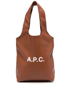 A.P.C. Kleiner Ninon Shopper - Braun von A.P.C.