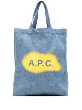 A.P.C. Lou Handtasche - Blau von A.P.C.