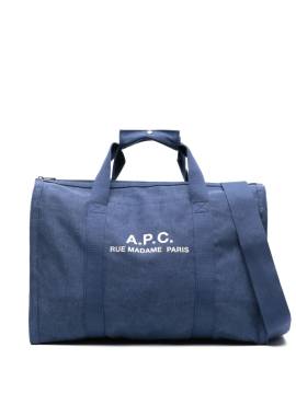 A.P.C. Récupération Canvas-Shopper - Blau von A.P.C.