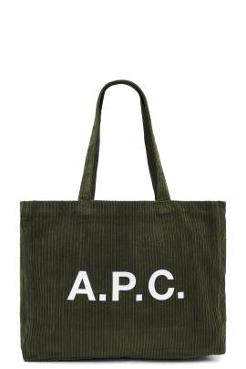 A.P.C. TASCHE in Wald - Green. Size all. von A.P.C.