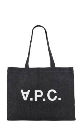 A.P.C. TOTE-BAG in Indigoblau - Blue. Size all. von A.P.C.