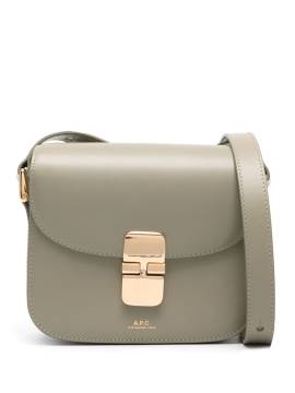 A.P.C. Mini Grace Schultertasche - Grün von A.P.C.