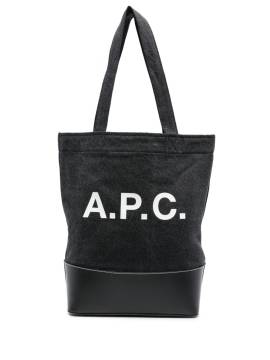 A.P.C. Kleiner Axel Shopper - Schwarz von A.P.C.