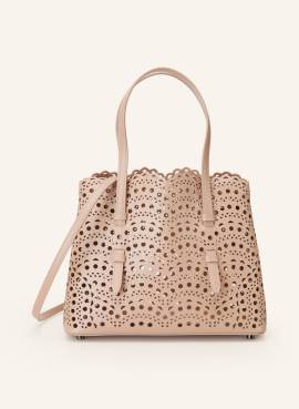 Alaïa Handtasche Mina 25 Mit Pouch beige von ALAÏA