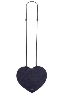 ALAÏA TASCHEN LE COEUR in Bleu Denim - Blue. Size all. von ALAÏA