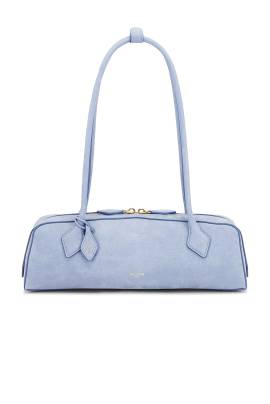 ALAÏA TASCHEN LE TECKEL MEDIUM in Bleu Cendre - Blue. Size all. von ALAÏA