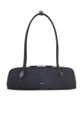 ALAÏA TASCHEN LE TECKEL MEDIUM in Bleu Denim - Blue. Size all. von ALAÏA