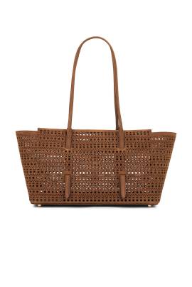 ALAÏA TASCHEN NEO MINA 32 in Terre D'ombre - Tan. Size all. von ALAÏA