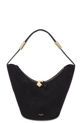 ALAÏA TASCHEN SMALL SHAPE in Noir - Black. Size all. von ALAÏA